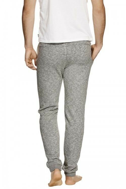 Mens Bonds Textured Jogger Trackies Grey Sport Gym Mens Tracksuit