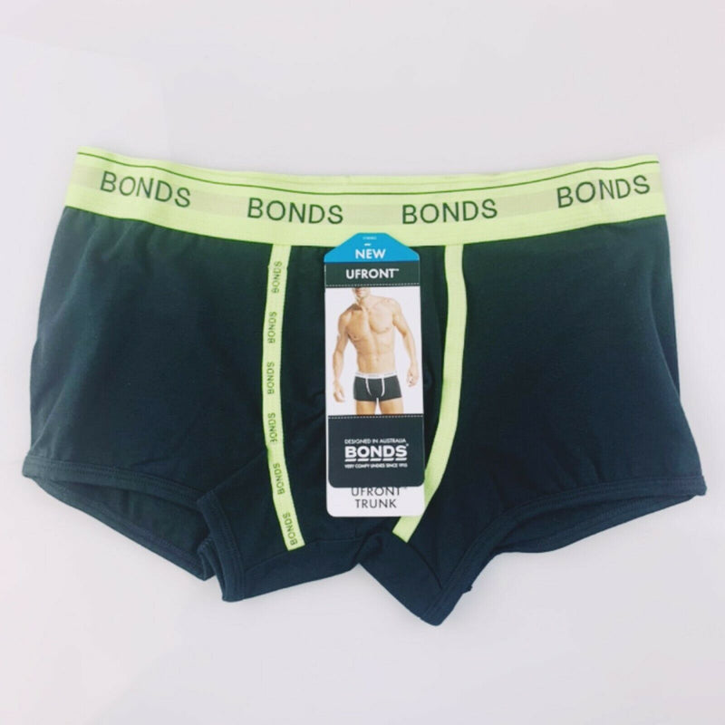 Mens Bonds U Front Trunks Trunks Underwear Jocks Shorts Ufront Black Blue Red