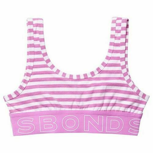 Bonds Girls Crop Top Bra First Training Crops Bralette Sports Everyday Kids