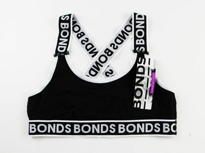 Bonds Girls Crop Top Bra First Training Crops Bralette Sports Everyday Kids