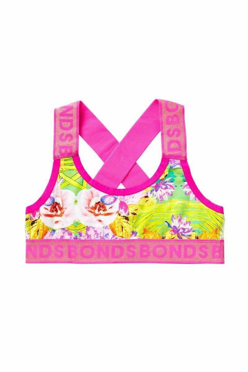 Bonds Girls Crop Top Bra First Training Crops Bralette Sports Everyday Kids