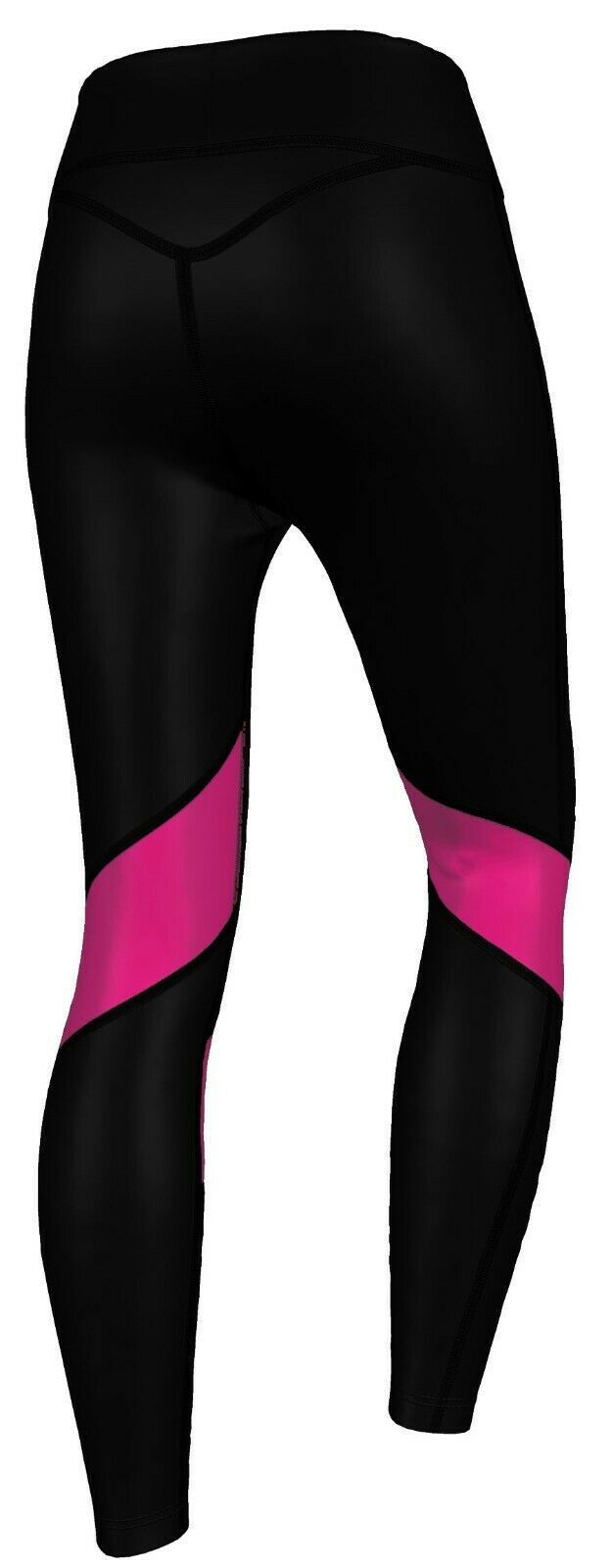 Compression Pants Womens Running Skins Yoga Gym Black Pink Red Leggings Xs-3Xl