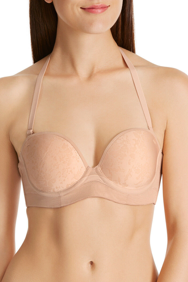 Berlei Luminous Longline Strapless Bra Black Nude