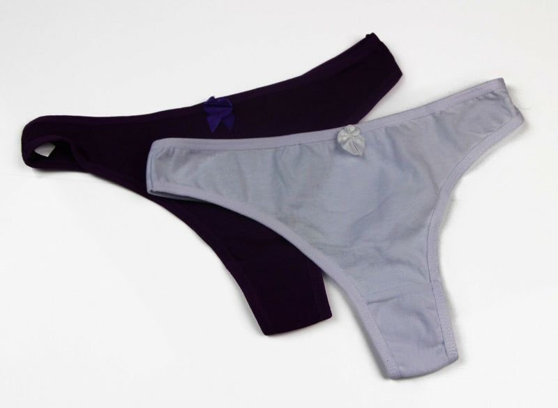 Womens Cotton 6 Pairs Pair Underwear Gstring Panties Brief Undies G String Briefs