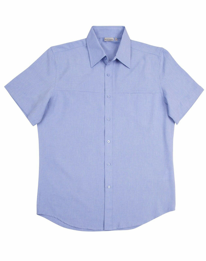 New Mens Cooldry Short Sleeve Shirt Business Work Casual Shirt