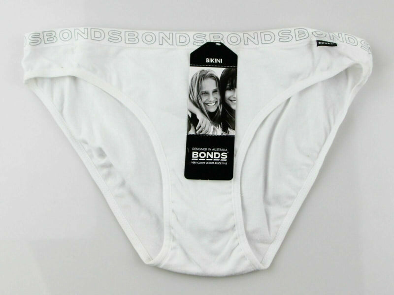 Bonds Girls Underwear Briefs White Everyday Kids Undies