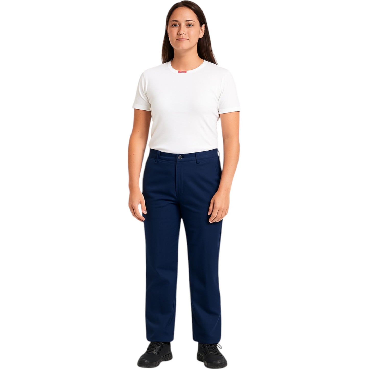 Womens Hard Yakka Drill Workwear Pants Navy