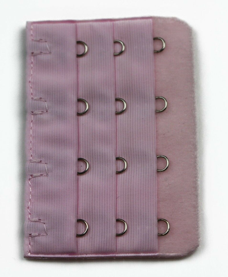3 x Bra Extender Coloured Clip Hook Extenders Assorted Hooks And Colours