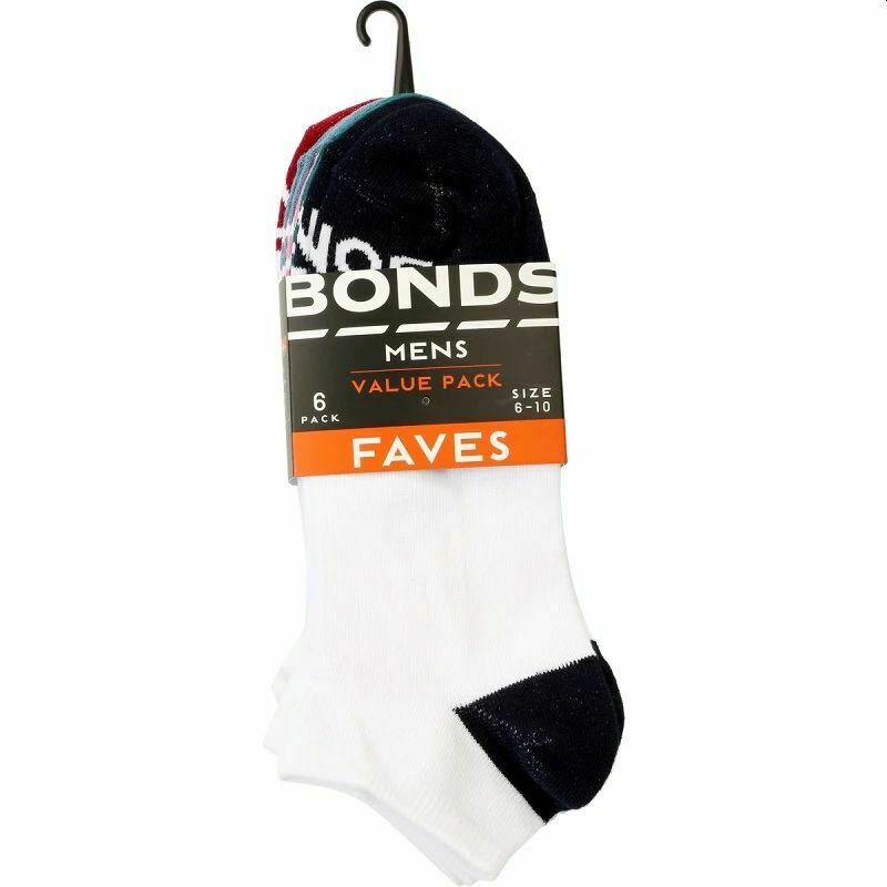 12 X Bonds Low Cut Fave Trainer Socks Mens Sport Running Gym Sock Black White