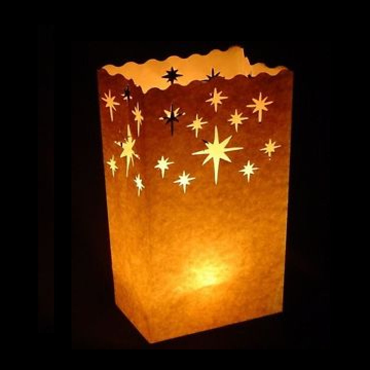 10 x Lantern Bags Tealight Candle Wedding Party Decoration Bag Christmas Love