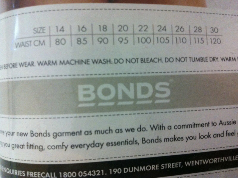 6 x Bonds Fit Trunks Mens Black Briefs Boxers Underwear