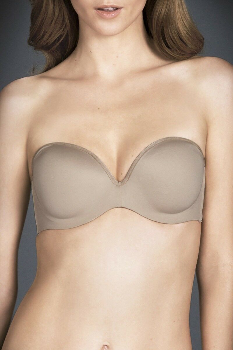 3 x Berlei Ultimate Strapless Tshirt Wire Bra Latte Y441s