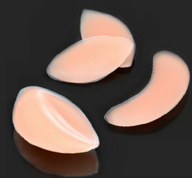 10 x Silicone Bra Inserts Bikini Cleavage Chicken Fillets Womens Push Up