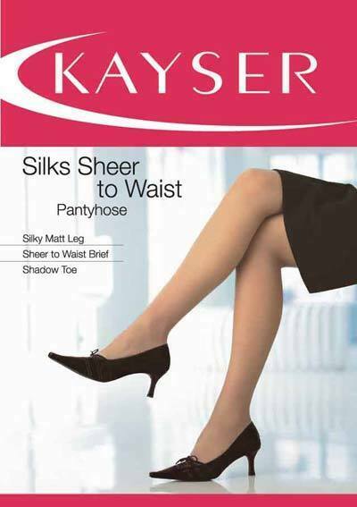 5 x Kayser Silks Sheer To Waist Pantyhose Stockings Nylon Elastane