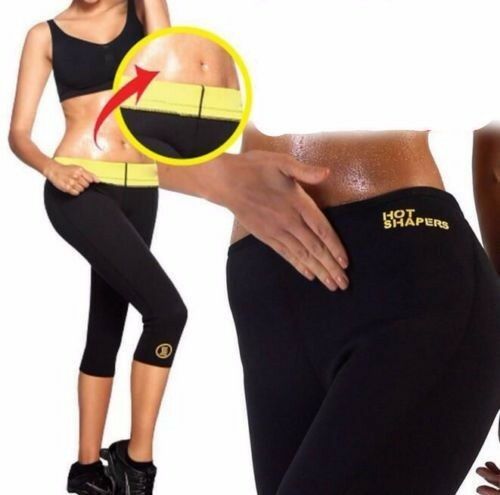 Womens Neoprene Body Shaper Pants Black Slim Waist Yoga Vest Shapers