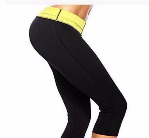 Womens Neoprene Body Shaper Pants Black Slim Waist Yoga Vest Shapers