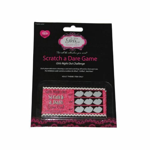 Scratch A Dare Game Hens Night Bride To Be - 12 Scratch Cards