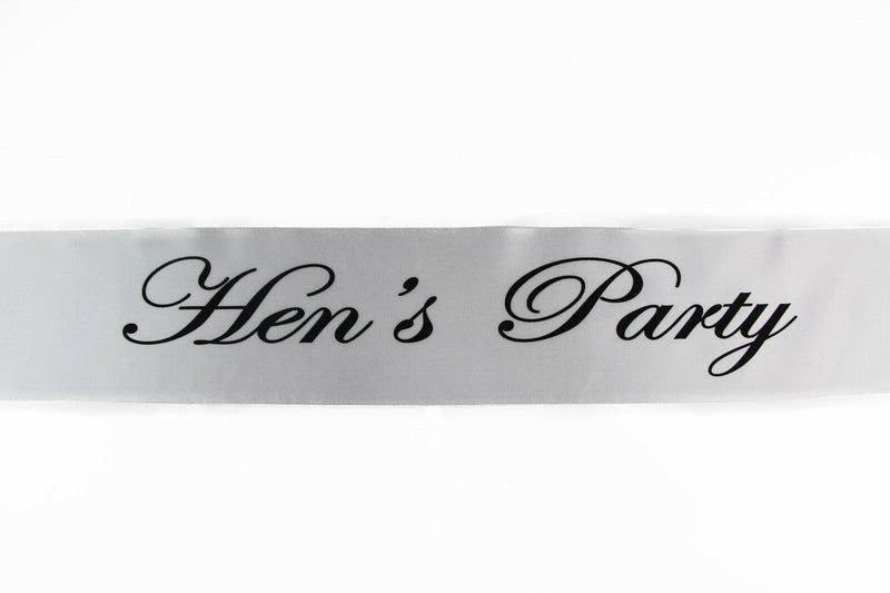 Hens Party Sash Sashes Bride Night Party Bridal Wedding Bridesmaid Bachelorette