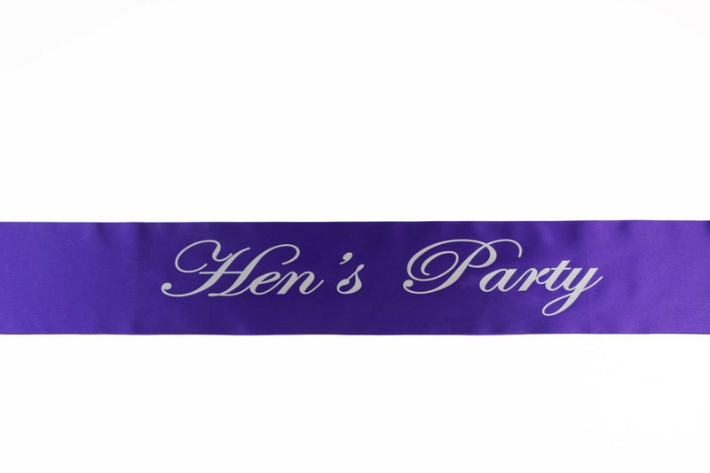 Hens Party Sash Sashes Bride Night Party Bridal Wedding Bridesmaid Bachelorette