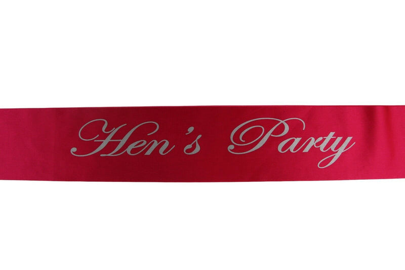 Hens Party Sash Sashes Bride Night Party Bridal Wedding Bridesmaid Bachelorette