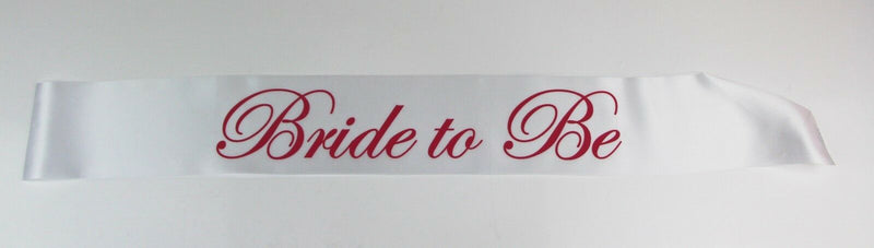 Hens Night Party Bridal Sash Sashes Bride Bridesmaid Maid Of Honour Mother Groom