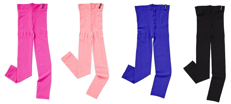 Bonds Girls 40 Denier Opaque Footless Tights Pantyhose Kids Black Pink Purple