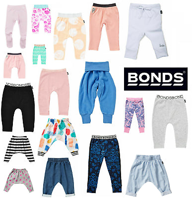 Bonds Baby Leggings / Pants Bottoms Toddler Tracksuits Trousers Girls Boys