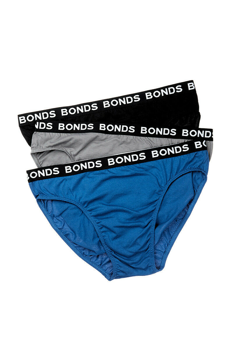 3 x Bonds Mens Hipster Briefs - Plus Size Underwear 3Xl 4Xl 5Xl 6Xl