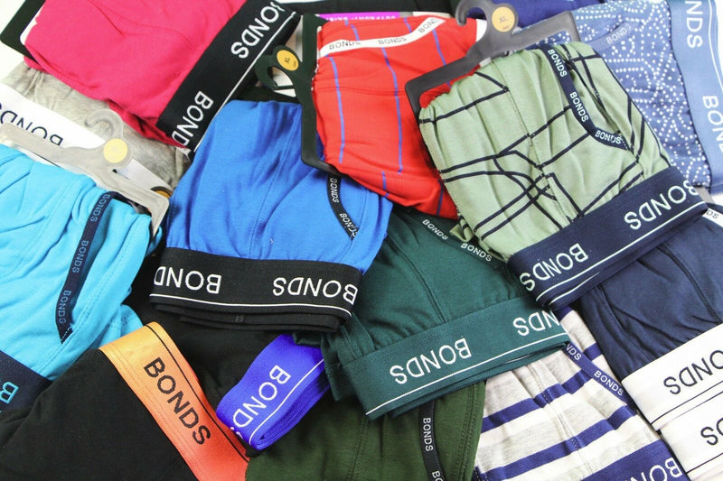 6 x Mens Bonds Underwear Guyfront Trunks Briefs Boxer Assorted Shorts