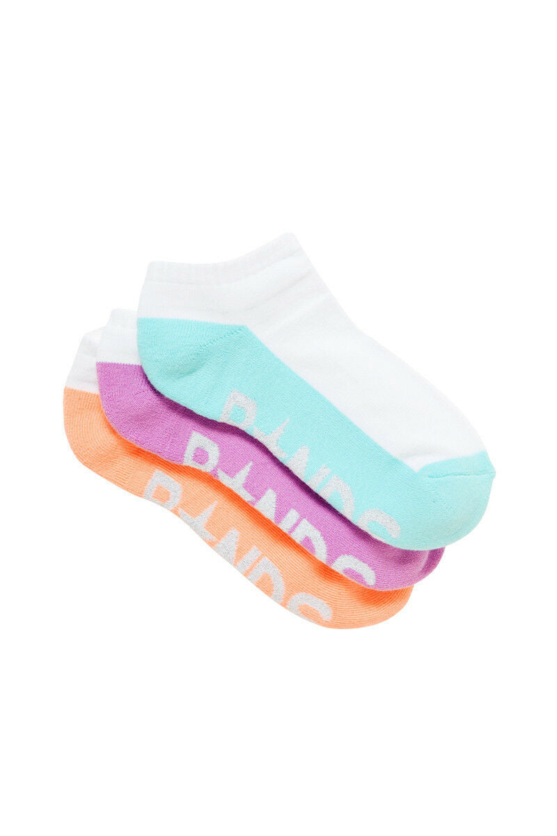 Womens Multi Pack Bonds Low Cut Ankle Sports Socks - Assorted Colours!