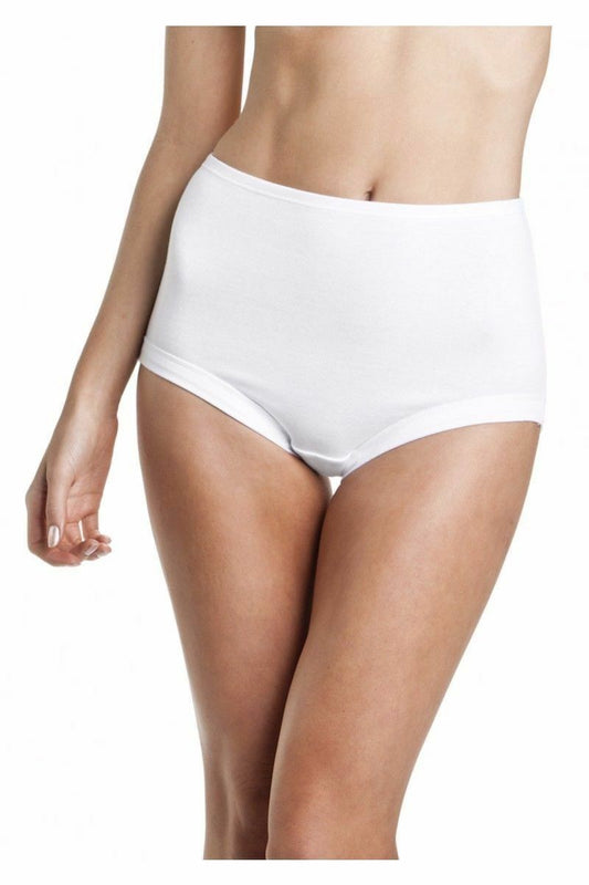 Womens Bonds Cottontails Full Briefs Underwear White