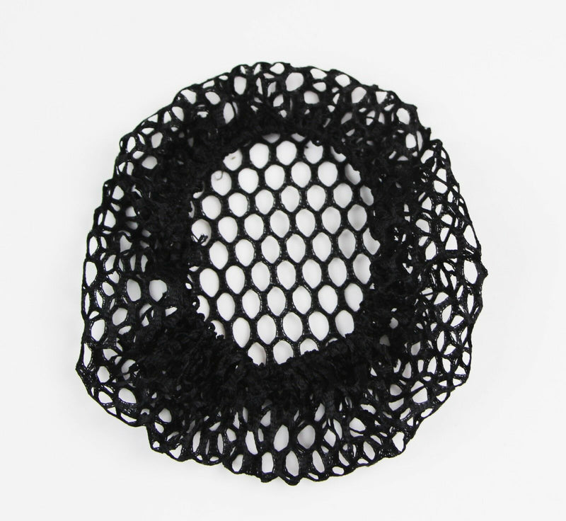 10 Pieces Hair Bun Net Elastic Womens Girls Quality Dance Black Stretch Wig Nets