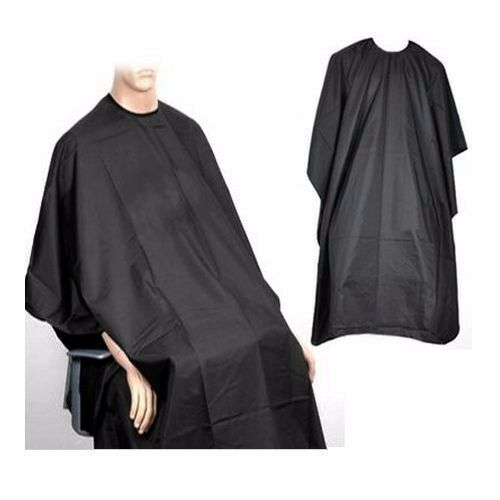 5 x Black Hairdressing Gown Cutting Cape Barbe Hairdresser Salon Equipment