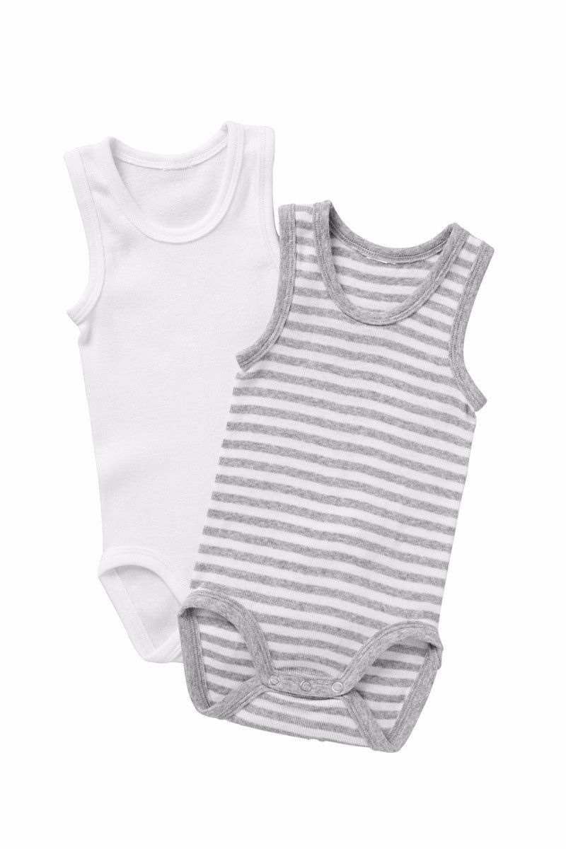 Bonds Baby Boy Girl Cotton 2 Pack Singletsuit Jumpsuit White Pink Blue Grey