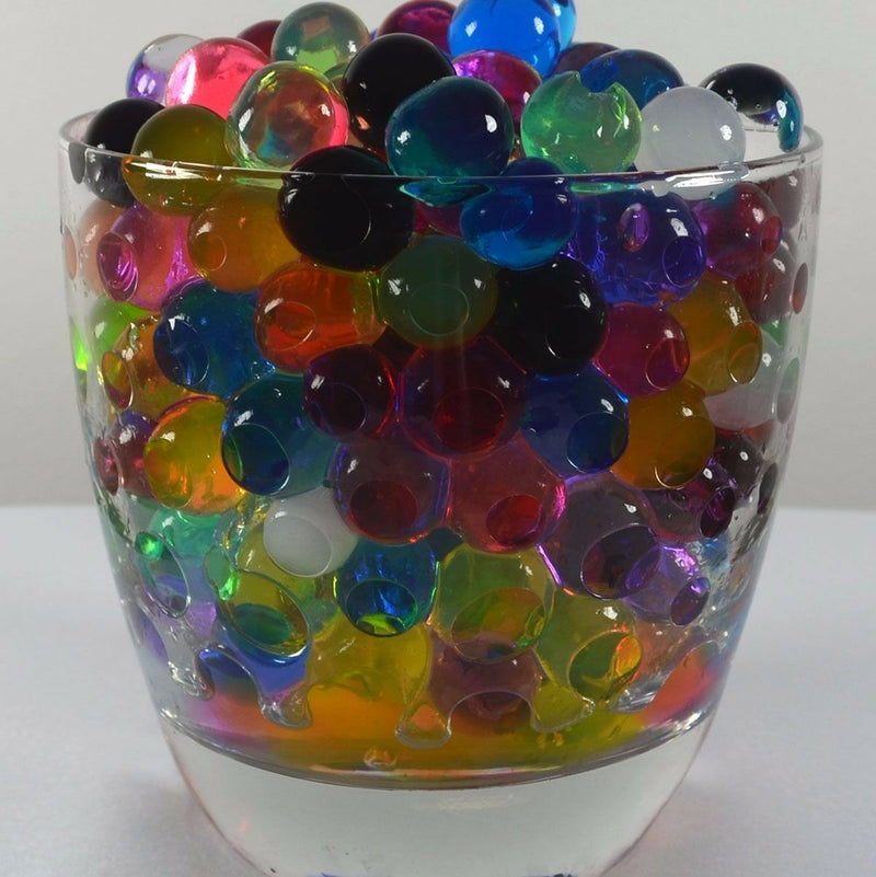 20 Pack X Crystal Soil Water Beads Jelly Ball Vase Filler Home Wedding