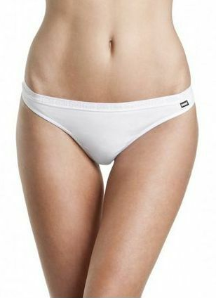 Womens Bonds Cotton G-String Underwear White