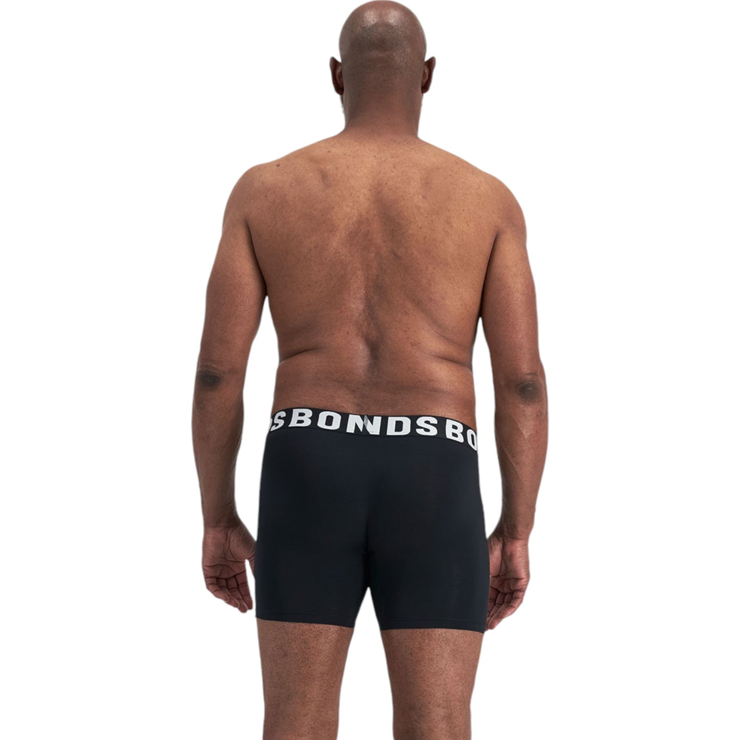 Mens Bonds Chafe Off Trunks Underwear Black