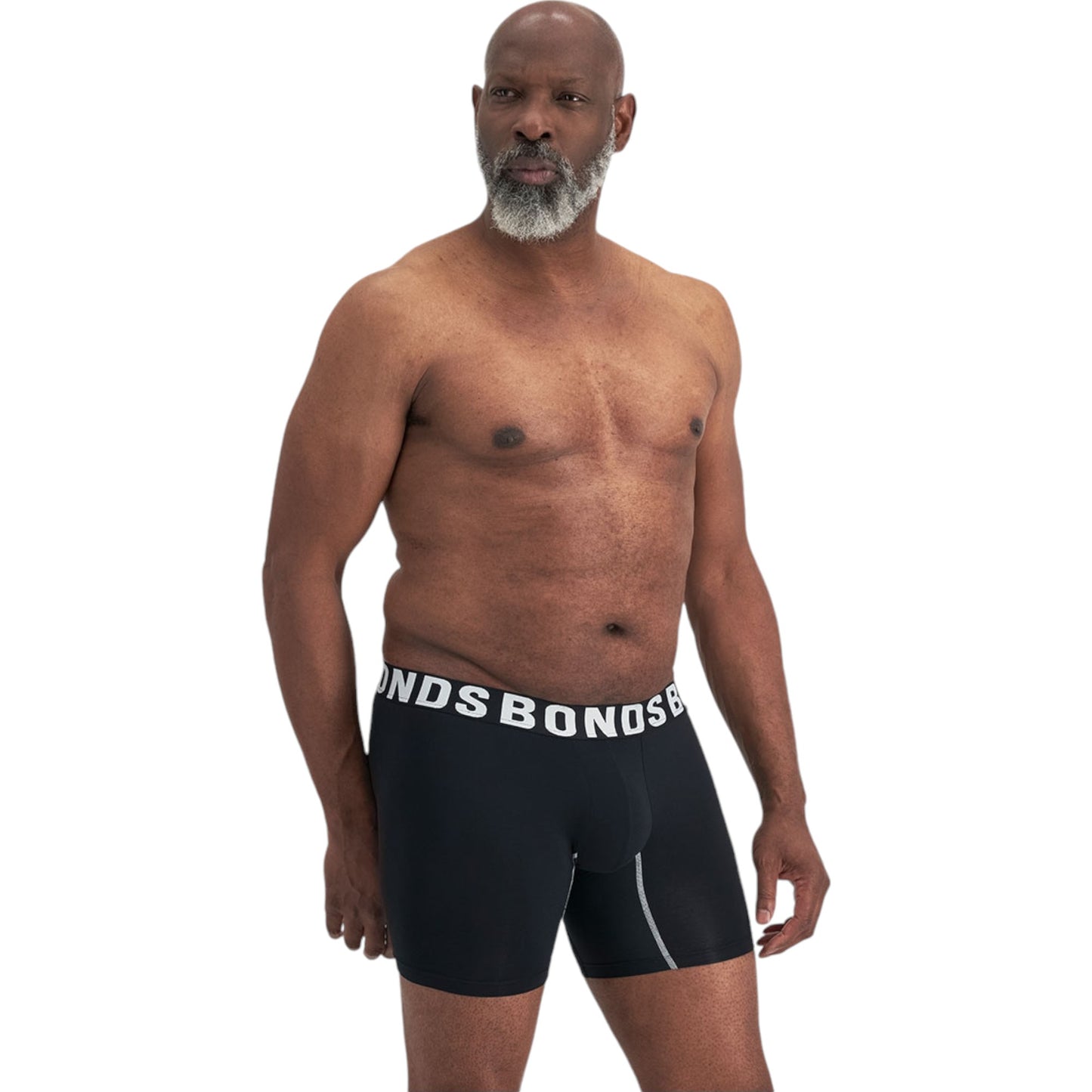 Mens Bonds Chafe Off Trunks Underwear Black