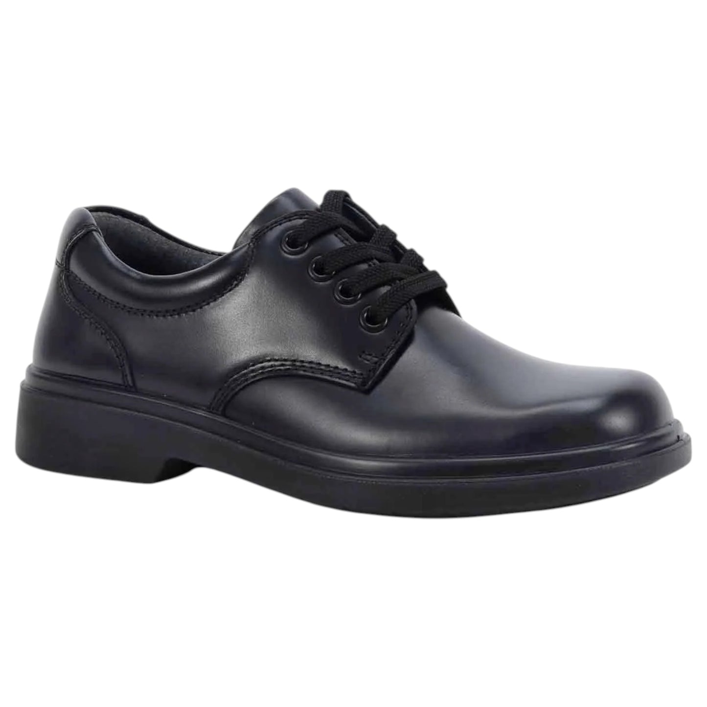 Unisex Kids Clarks Detroit Senior Shoes Black