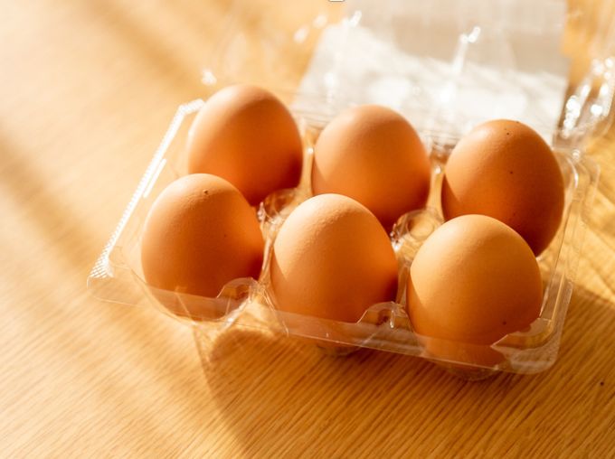 50 X Clear Duck Egg Cartons For Half Dozen 6 Large Eggs