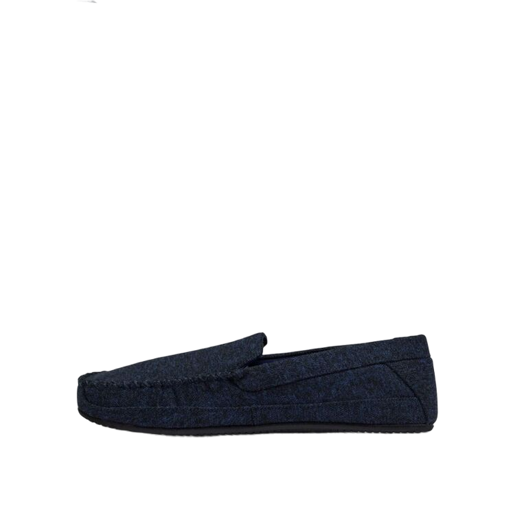 Mens Grosby Colin Slippers Navy