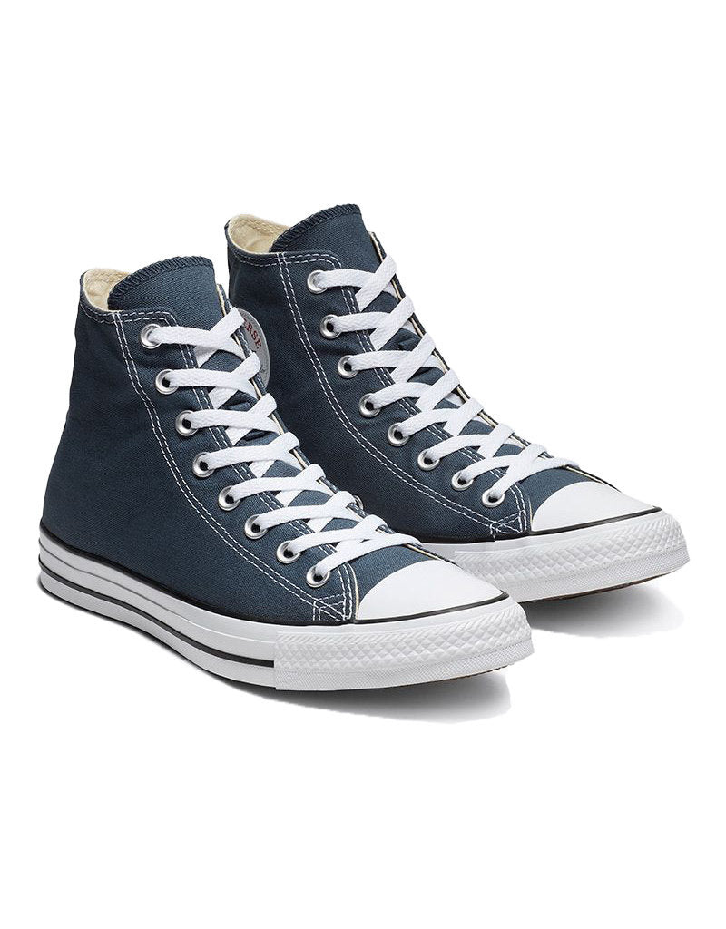 Mens Converse Chuck Taylor All Star Navy Hi Top Lace Up Casual Shoe
