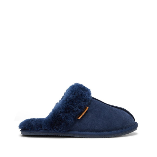 Womens Hush Puppies Cushy Slippers Midnight Suede