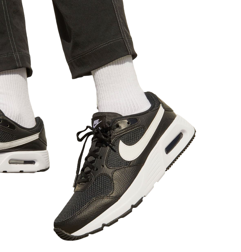 Womens Nike Air Max Sc Black/ White Athletic Shoes