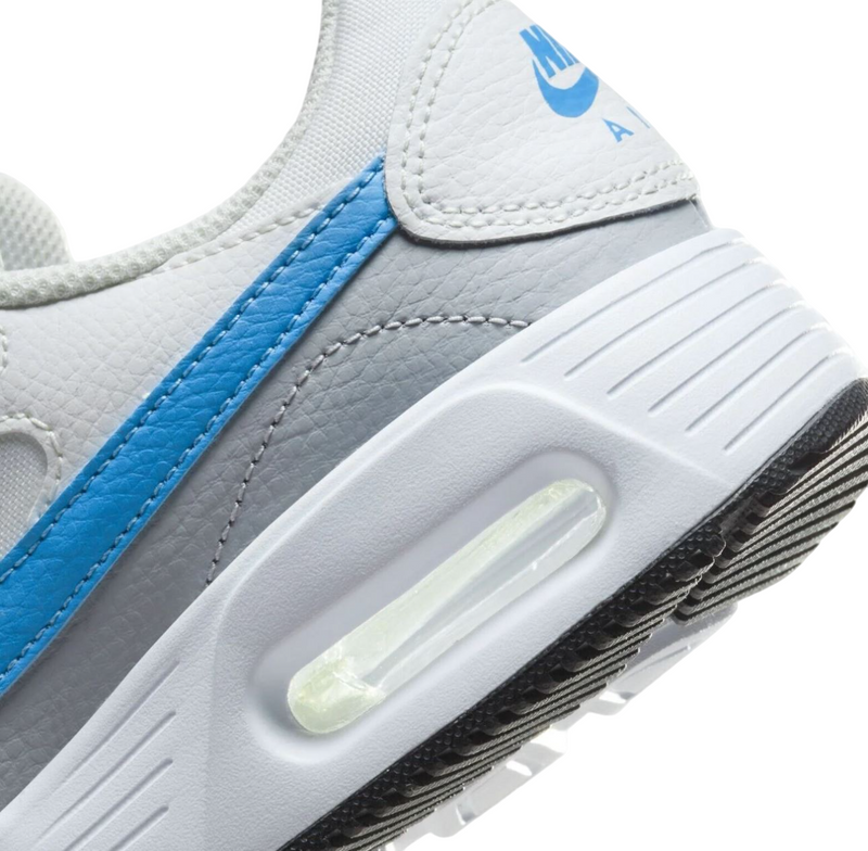 Womens Nike Air Max Sc White/ Grey/ Blue Athletic Shoes