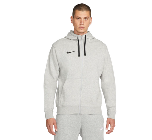 Mens Nike Park 20 Fleece Full Zip Jacket Grey