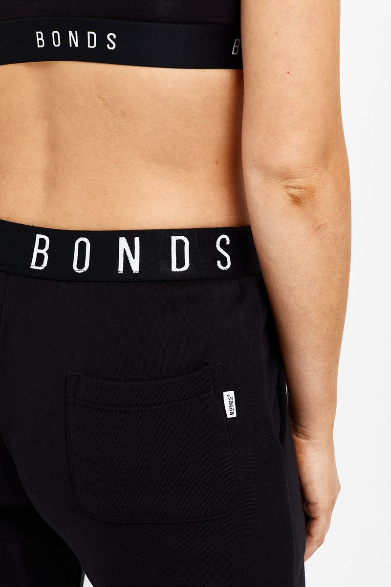 5 x Bonds Womens Originals Skinny Trackie Black Ladies Pants