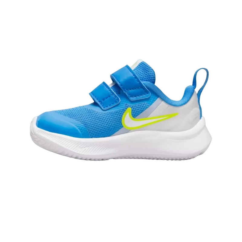 Kids Nike Star Runner 3 Tdv Grey Photo Blue Shoes