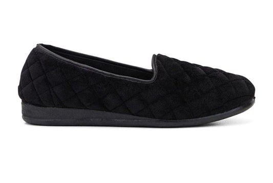 Womens Grosby Dawn Slippers Black