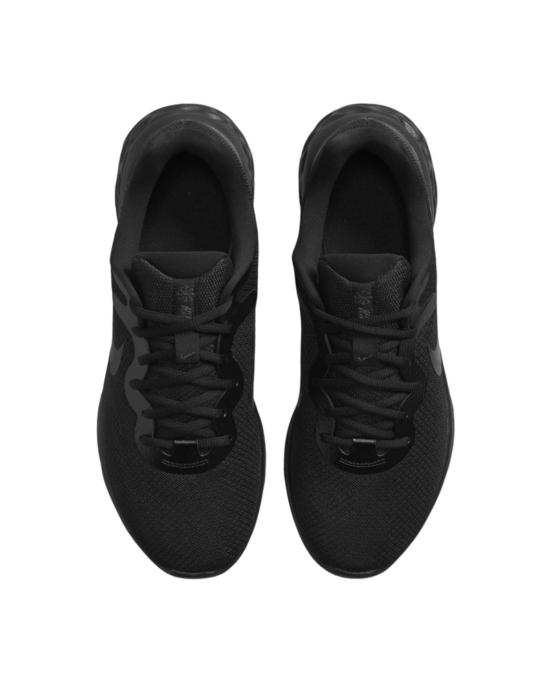 Mens Nike Revolution 6 Next Nature Black/ Dark Smoke Grey Running Shoes